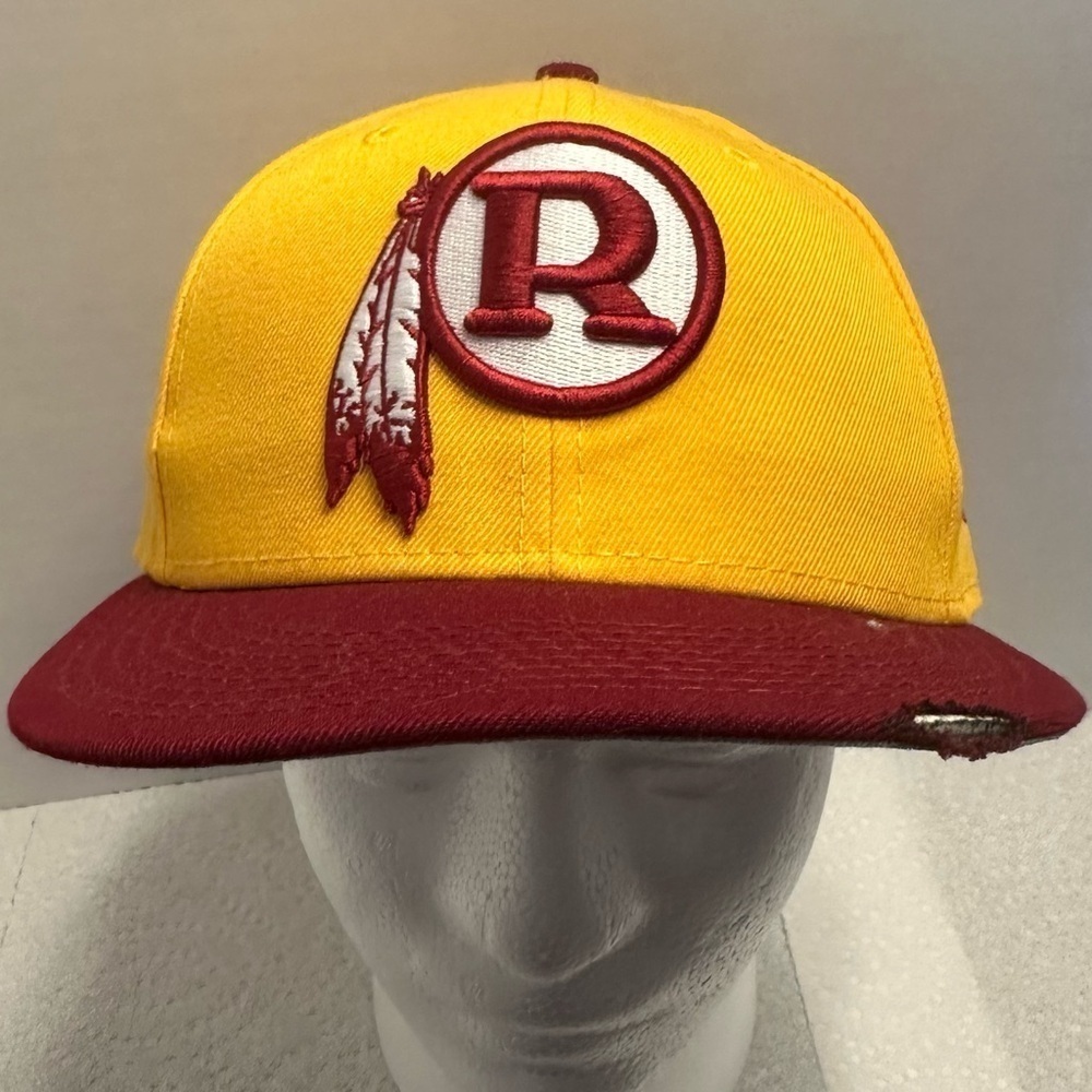 Washington Redskins NFL New Era 59fifty Fitted Hat Cap Historic Retro Throwback